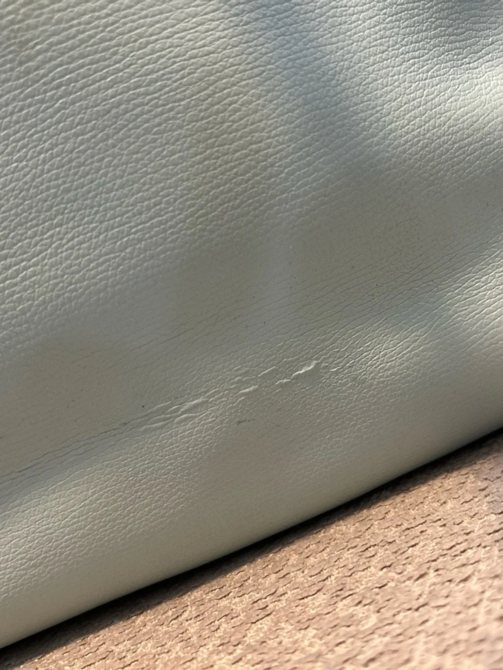 Kate Spade Light Blue Large Leather Tote